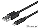 Monoprice Apple MFi Certified Lightning to USB Charge & Sync Cable - 6 Feet - Black Compatible with iPhone X 8 8 Plus 7 7 Plus 6s 6 SE 5s, iPad, Pro, Air 2 - Luxe Series