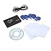 KKmoon Contactless 14443A Card Encoder IC Card Reader Writer with 5pcs Cards 5pcs Key Fob USB Interface 13.56MHZ RFID