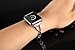 Moretek Silver Bands for Apple Watch 42mm Stainless Steel Metal Replacement Bracelet Classic Band for Apple Watch 42 MM Strap Series 3 Series 2 Series 1 (Fine Silver 42mm)