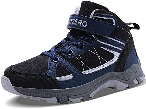 Vivay Kids Hiking Shoes Boys Winter Trekking Hiking Shoes Ankle Boots Outdoor Athletic Sneakers Girls