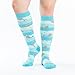 Sock It To Me, Unicorn of the Sea, Women's Knee-High Funky Socks, Narwhal Socks