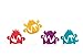 OTOTO SOCK MONSTERS Laundry Sock Locks