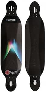 Original Apex 40 Diamond Drop Longboard Skateboard Deck Only With Kicktail Guards Grip Amazon Ca Sports Outdoors