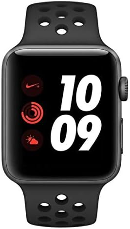 apple watch series 3 nike  38mm space grey aluminium case gps