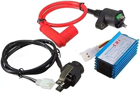 Motorcycle Ignition Coil CDI Harnes Kill Switch Kit For 110 125cc Pit Dirt Bike Motorcycle parts Motorcycle parts