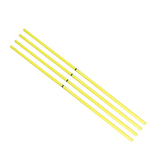 AKA Sports Gear Hurdle-Cones & Poles Set(Split Pole Only) ...