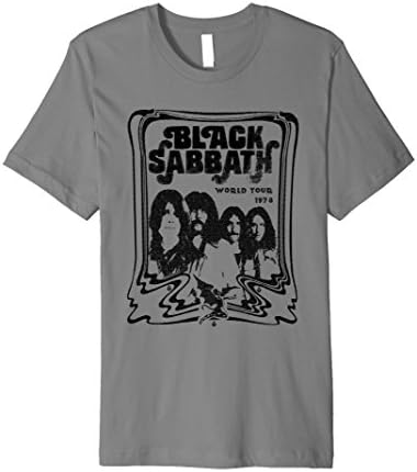 Mens Black Sabbath Sketch Band T-Shirt Medium Slate
