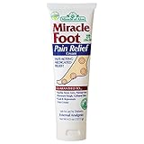 Miracle Foot Pain Relief Cream 4.5 oz - fast-acting, deep-penetrating, proven pain relief soothes sore feet.