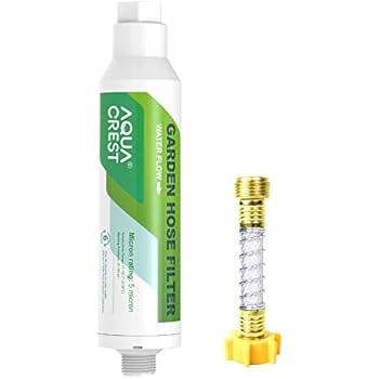 Amazon.com : Garden Hose Filter - Removes Chlorine, Chloramines, VOCs