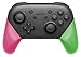 DIY Replacement Grip Shell for Nintendo Switch Pro Controller, Colorful Anti-Slip Hand Grip Shell Cover for Nintendo Switch Pro Controller with a Screwdriver (Pink and Green)