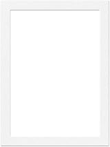 Alison Kingsgate 80x60cm White Picture Mount for 70x50 Aperture