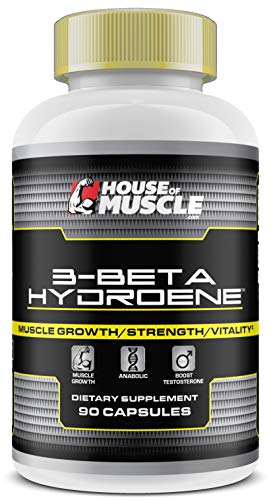 3-Beta-Hydroene - Muscle Building Supplement - 90 Capsules - Muscle Growth - Anti-Catabolic - Anabolic - Boost Testosterone
