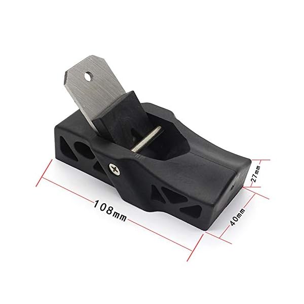 YEZIB DIY Handhobel Carpenter Werkzeuge Trimmen Polieren Mini Holz Flugzeug Leicht Schneide 10cm Modellbau zum Schärfen… – Bild 5