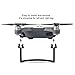 Deyard Landing Gear for DJI Spark Drone - 2 in 1 Leg Height Extender Stabilizers (Black)