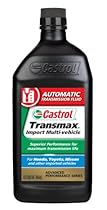 Castrol 06814 Transmax Import Multi-Vehicle Automatic Transmission Fluid - 1 Quart