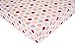 Carter's Crib Fitted Sheet, Girl Dots