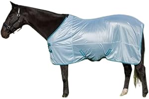 TuffRider Comfy Mesh Fly Sheet | UV Protection Horse Sheet, Standard Neck, 130 Grams Breathable Polyester Mesh