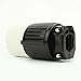 Superior Electric YGA017F Twist Lock Electrical Receptacle 3 Wire, 30 Amps, 250V, Nema L6-30R, Black
