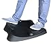 Sunflower Home Comfort Standing Desk Mat Anti Fatigue Office Ergonomic Not Flat Foot Massage Mat Floor Stand Up Desk Mats for Workstation Kitchen Memory Foam Black Extra Thick Cushion Pad