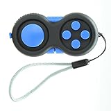 FIDGET DICE Anti-Anxiety and Depression Pad Fidget Toy for Children and Adults (Blue)