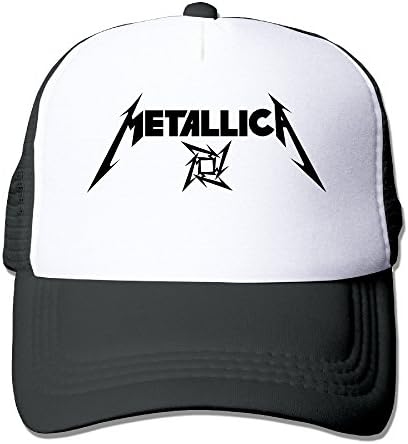 ITMEIAL Metallica Logo Mesh Cap Trucker Hat