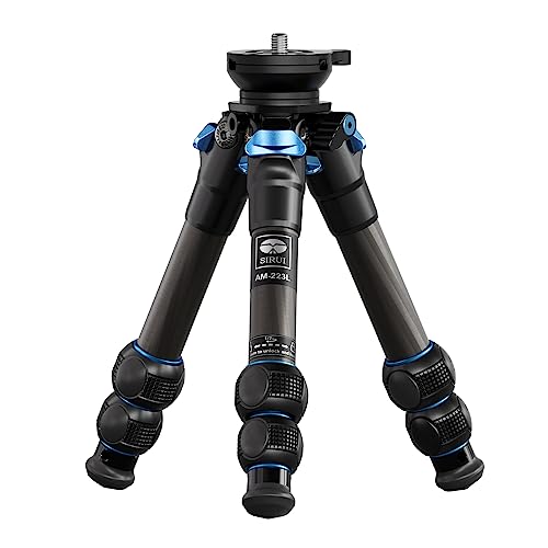 SIRUI AM-223L Carbon-Ministativ, Nivellierbasis, 15kg Traglast, 23cm