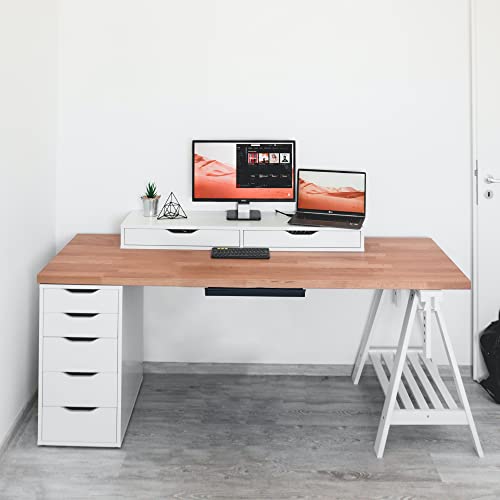 Frassie 17 inch Under Desk PullOut Drawer Office Storage Organize