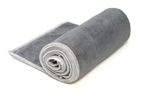 Cush Yoga Towel - 100% Microfiber Yoga Mat Towels - Without Silicone Backing - Absorbent - 600 gsm - Ultra-Thick for Bikram and Hot Yoga -  Multiple Sizes and Colors - 24" x 72" - Thumbnail 6