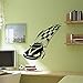 Wall Stickers Decals Art Words Sayings Removable Lettering Boy Room Décor F1 Race Car Wal Decal for Boys Room