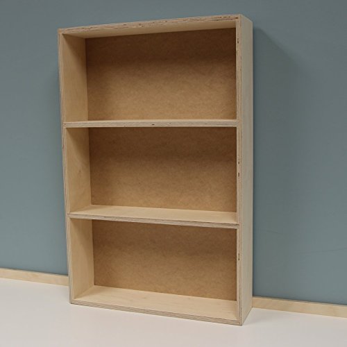 Shelf Unit - Stamp Case - Double, W/back, Wall Mount