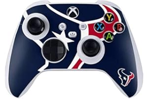 Skinit Decal Gaming Skin Compatible with Xbox Series S Controller - Officially Licensed NFL Houston Texans Large Logo Design