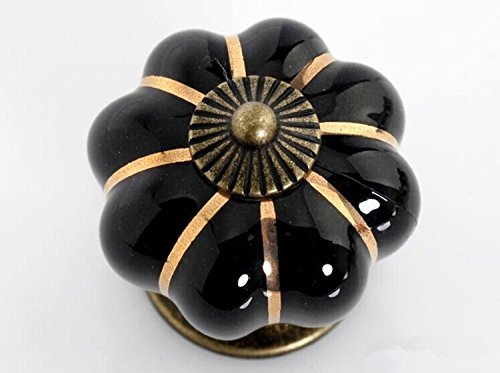 image for FatColo(TM) Kitchen Handles Pull Drawer Knobs Ceramic Door Cabinets Cu