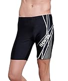 Showtime Sports Boys' Solid Jammer Swim Suit
