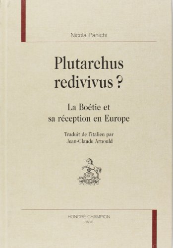 Plutarchus redivivus ?
