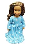 Brittany's Blue Star Nightgown Compatible with American Girl Dolls Mini Dolls