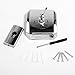 Indoor Clothesline, WOLFBUSH Stainless Steel Retractable Clothesline with Adjustable Braided String Clothes Dryer, Square Shape
