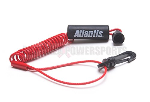 New-Sea-Doo-Safety-Kill-Switch-Tether-Floating-Lanyard-Key-Red-278001431