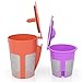 mzos- Reusable K Carafe & K Cup Coffee filter for Keurig 2.0. K200, K300, K400, K500 Series. 2 pcs