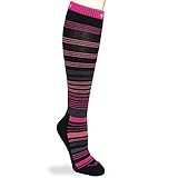 Circular 20 - 30 mmhg Merino Wool Graduated Compression Socks Men Women Running, Maternity Pregnancy, Swollen Legs Feet, DVT, Air Flight, Diabetic, Arthritis, Sports, Shin Splints, Plantar Fasciitis