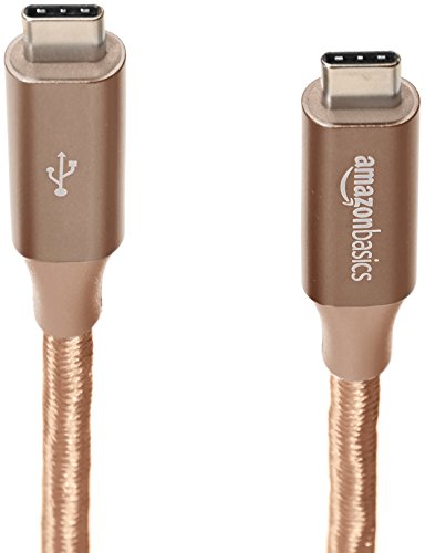AmazonBasics-Double-Braided-Nylon-USB-C-to-USB-C-31-Gen-1-Cable-with-Power-Delivery-5-Gbps-3-feet-Gold