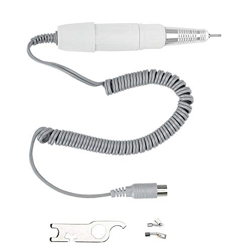 Electric Nail Drill Handle, Electric Manicure Machine H20N, 30000 RPM, with head kit for grinding, for Natural and Artificial Nails
