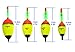 thkfish 5 Piece 5g EVA Floats +10pcs Stick Glow Fishing Floats Luminous Lighting EVA Foam Floats