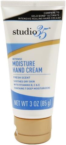 Studio 35 Intense Moisture Hand Cream 3.0oz.(Pack of 3)