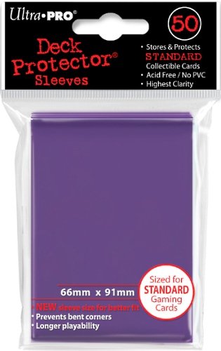 Deck Protectors Solid - Standard Size - Purple