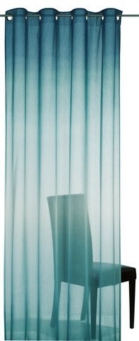 Elbersdrucke Gardine Elbersdrucke Batik 1 Stuck Blau