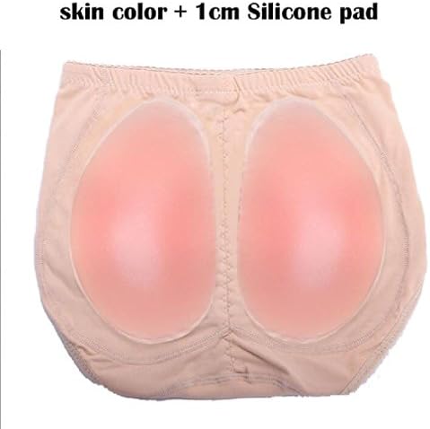 Jewelryfinds Women's Silicone/Foam pad Butt Lifter Shaper Padded Control Panties Enhancer Underwear