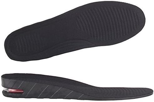Y2C Men's Air Cushion Height Increase Insoles (approx 1.2 inches) Black 9-11 and Random Gift by Y2COMMERCE