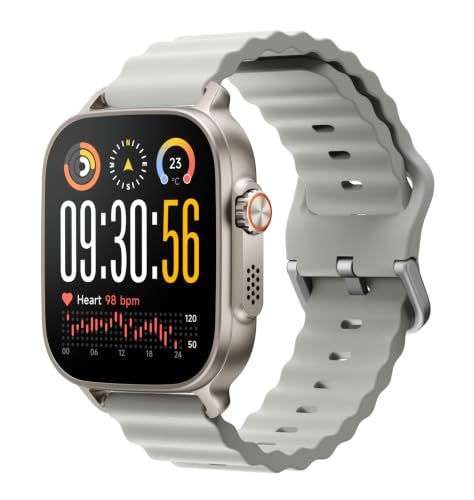 realme Watch 5 Smartwatch con batteria di 20 giorni, smartwatch con 108 modalità sportive, monitor della salute, smartwatch IP68, NFC, argento