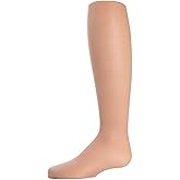 MeMoi Essential Sheer Nylon Tights for Girls, Ultra Soft and Lightweight Opaque Girls Tights - Sizes A-12