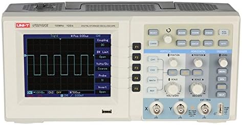 UNI-T UTD2102CE Digital Storage 100MHz 2CH 1GS/s 5.7 Inches 100-240VAC, 45-440Hz